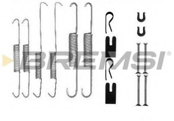 BREMSI SK0854 Комплектуючі, гальмівна колодка