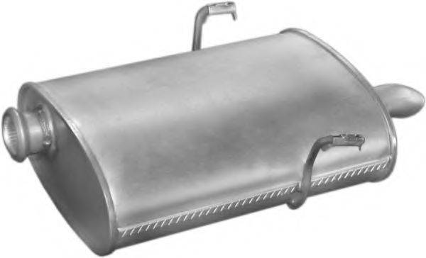 POLMO 19406 Глушник вихлопних газів кінцевий