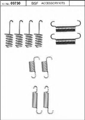 BSF 00730 Комплектуючі, стоянкова гальмівна система
