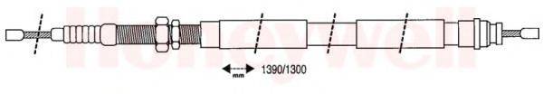 BENDIX 432953B Трос, стоянкова гальмівна система