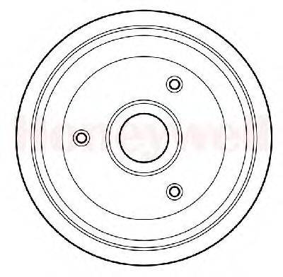 BENDIX 329156B Гальмівний барабан