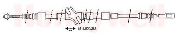 BENDIX 432064B Трос, стоянкова гальмівна система