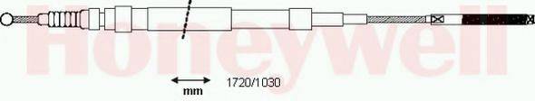 BENDIX 432704B Трос, стоянкова гальмівна система