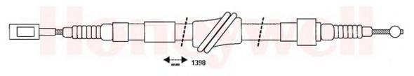 BENDIX 432709B Трос, стоянкова гальмівна система