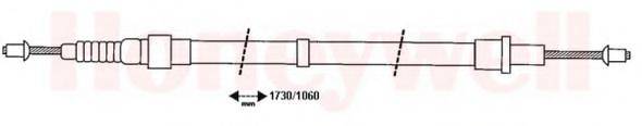 BENDIX 432839B Трос, стоянкова гальмівна система