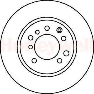 BENDIX 561050B гальмівний диск