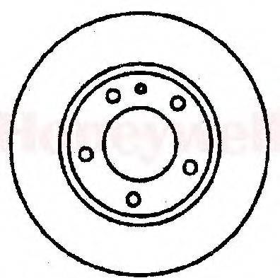 BENDIX 561123B гальмівний диск