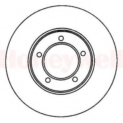 BENDIX 561390B гальмівний диск