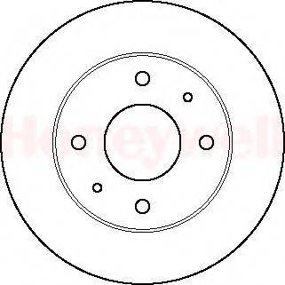 BENDIX 561402B гальмівний диск