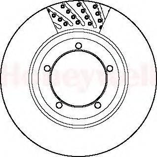 BENDIX 561801B гальмівний диск