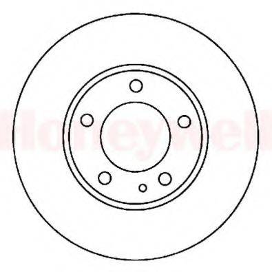 BENDIX 561851B гальмівний диск