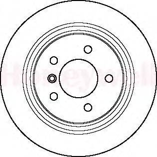 BENDIX 562096B гальмівний диск