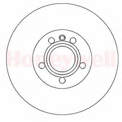 BENDIX 562198B гальмівний диск