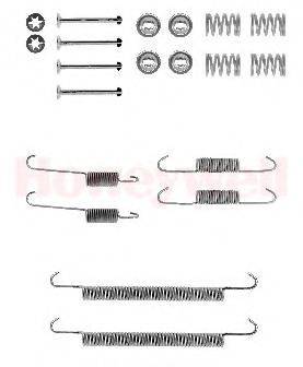 BENDIX 771247B Комплектуючі, гальмівна колодка