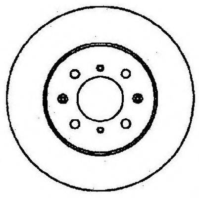 BENDIX 561495B гальмівний диск