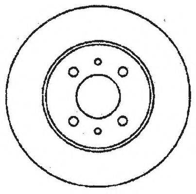 BENDIX 561519B гальмівний диск