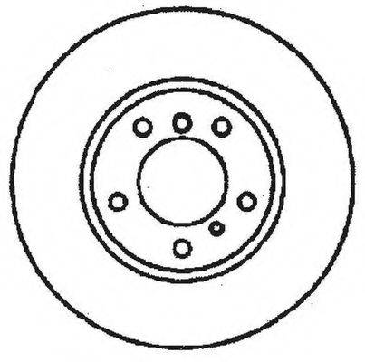 BENDIX 561480B гальмівний диск