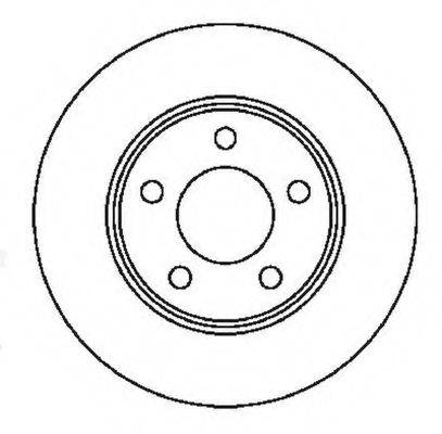 BENDIX 561537B гальмівний диск