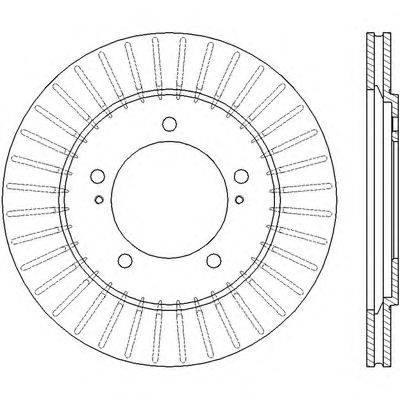 BENDIX 562445B гальмівний диск