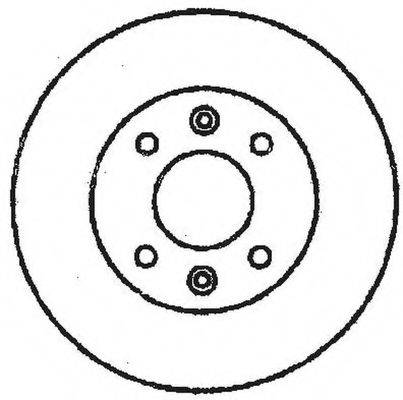 BENDIX 561145B гальмівний диск