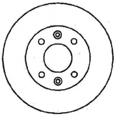 BENDIX 561237B гальмівний диск