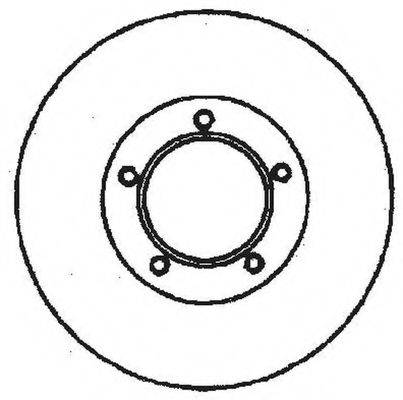 BENDIX 561301B гальмівний диск