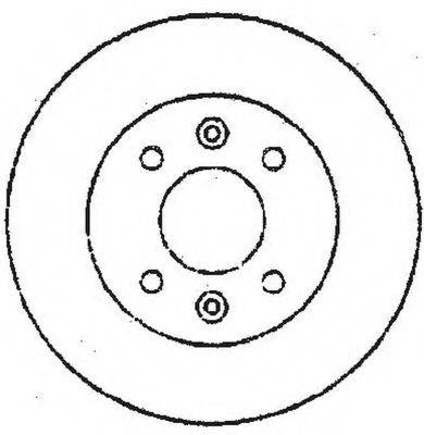 BENDIX 561345B гальмівний диск