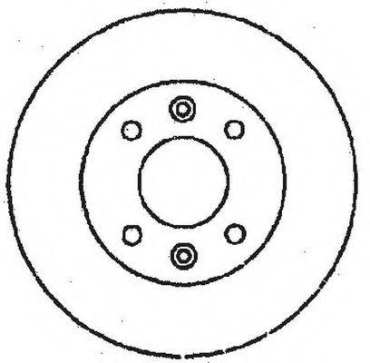 BENDIX 561411B гальмівний диск