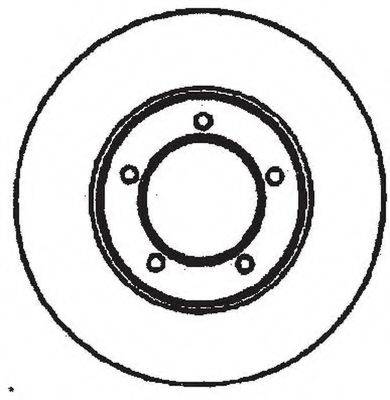 BENDIX 561437B гальмівний диск