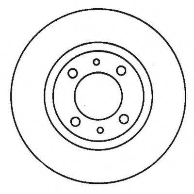 BENDIX 561923B гальмівний диск