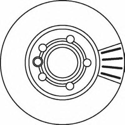 BENDIX 562043B гальмівний диск