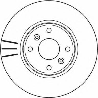 BENDIX 562103B гальмівний диск