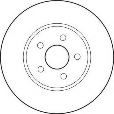 BENDIX 562180B гальмівний диск