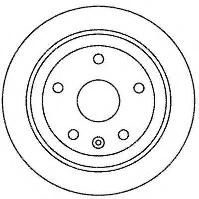 BENDIX 562256B гальмівний диск