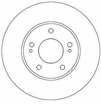 BENDIX 562285B гальмівний диск