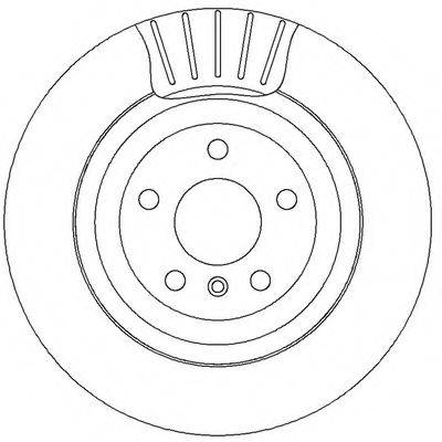 BENDIX 562326B гальмівний диск