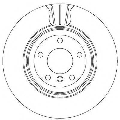 BENDIX 562334B гальмівний диск