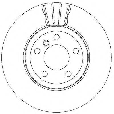 BENDIX 562350B гальмівний диск