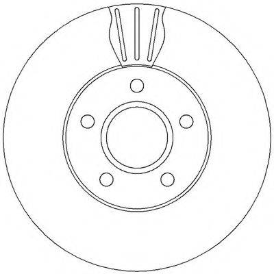 BENDIX 562364B гальмівний диск