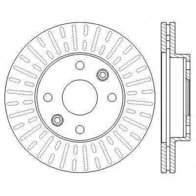 BENDIX 562450B гальмівний диск