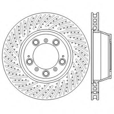 BENDIX 562590BC гальмівний диск