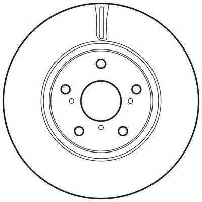 BENDIX 562649BC гальмівний диск