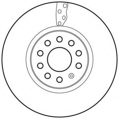 BENDIX 562688BC гальмівний диск