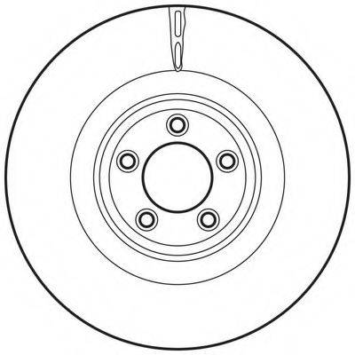 BENDIX 562692BC гальмівний диск