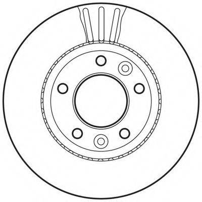 BENDIX 562791BC гальмівний диск