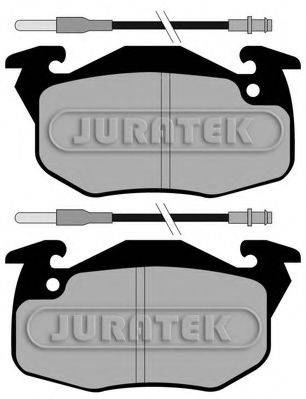 JURATEK JCP729 Комплект гальмівних колодок, дискове гальмо