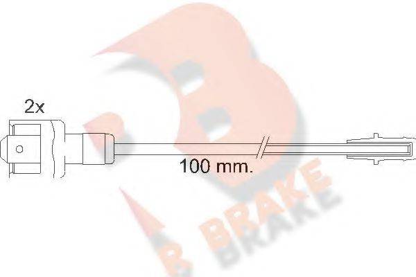 R BRAKE 610010RB Сигналізатор, знос гальмівних колодок