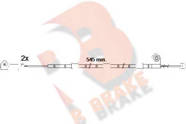 R BRAKE 610586RB Сигналізатор, знос гальмівних колодок