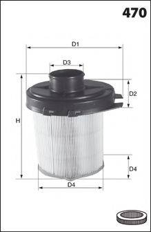 LUCAS FILTERS LFAF106 Повітряний фільтр