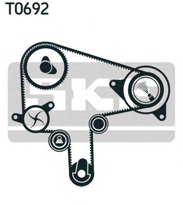 SKF VKMC949201 Водяний насос + комплект зубчастого ременя